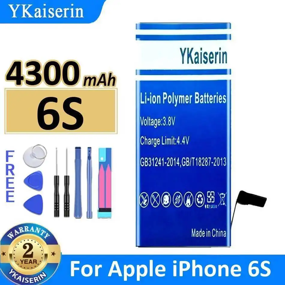 

Безопасный аккумулятор для мобильного телефона, экологически чистый для Apple Iphone 6S 4300 мАч