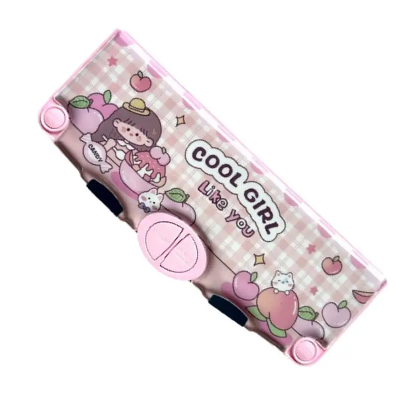 Пенал двусторонний большого объема для начальной школы