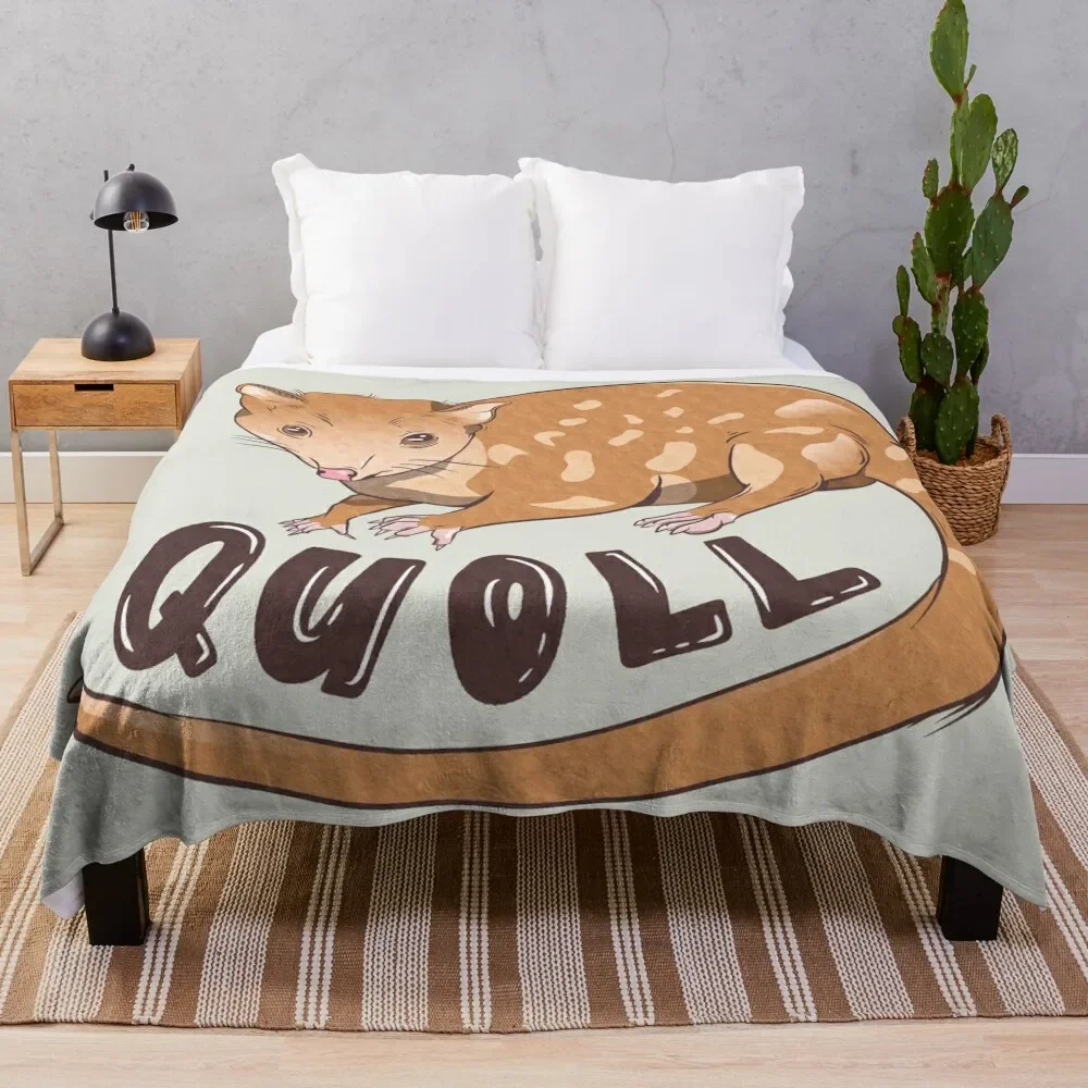 

Quoll Throw Blanket Cozy Warm Blanket for Bed Room Decor