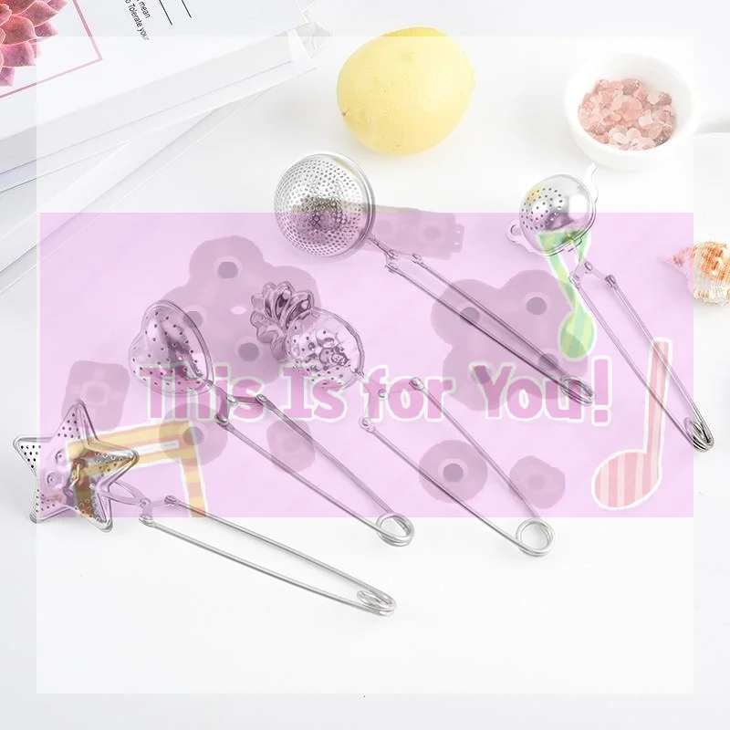 【MA】Teapot Gadgets Creative Stainless Steel Diffuser Reusable Tea Bag Tea Strainer Tea Infuser Coffee Filter Tea Infuser