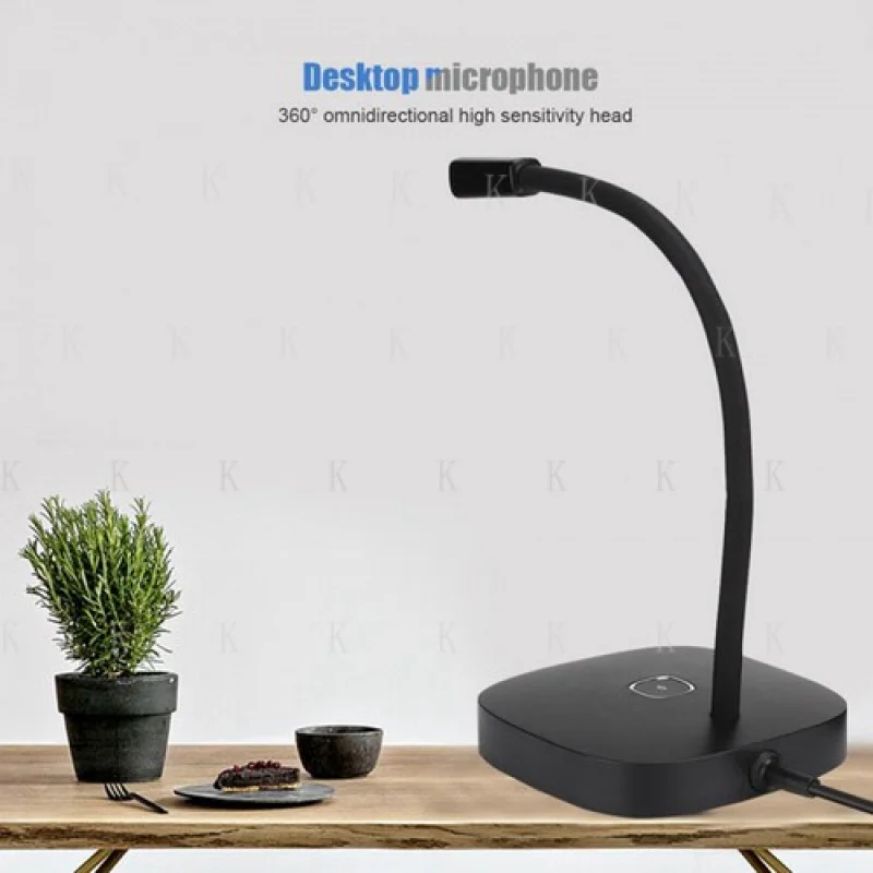 C  FOR  USB Computer Microphone Desktop Conference Live Microphone Video Game Condenser