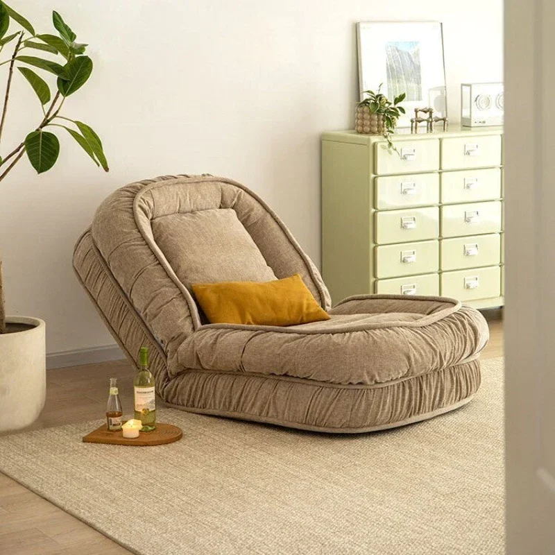 Cozy Folding Sofa Bed Adjustment Tatami Lazy Sofa Comfortable Sleeping and Lying Living Room Sofa Christmas Indoor Sofa