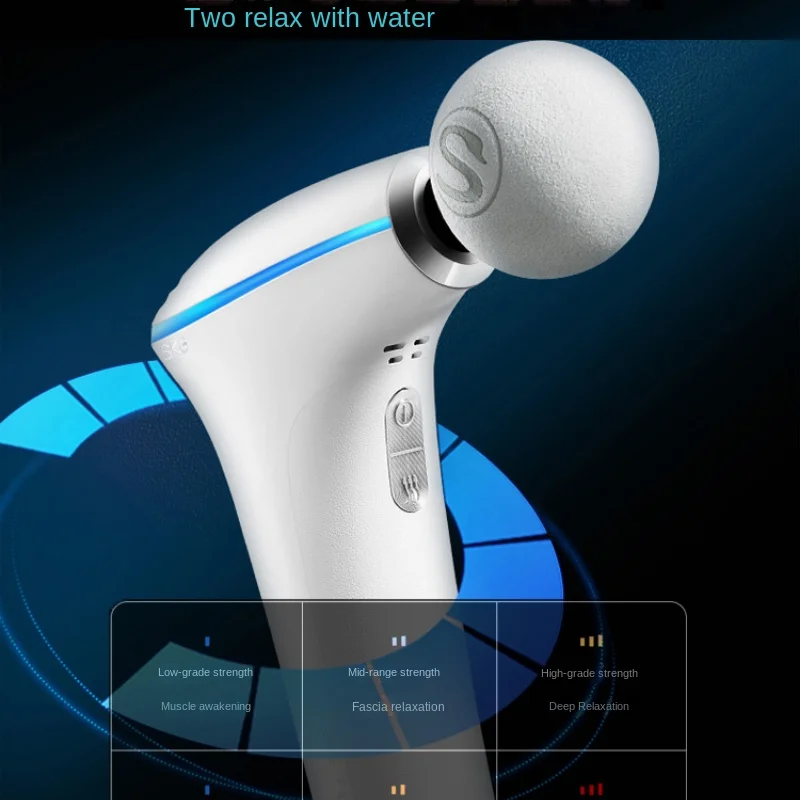 

Massage Gun F5 Hot Compress Soothing Muscle Relaxation Neck Cream Gun Mini Massage Gun Massage Gun