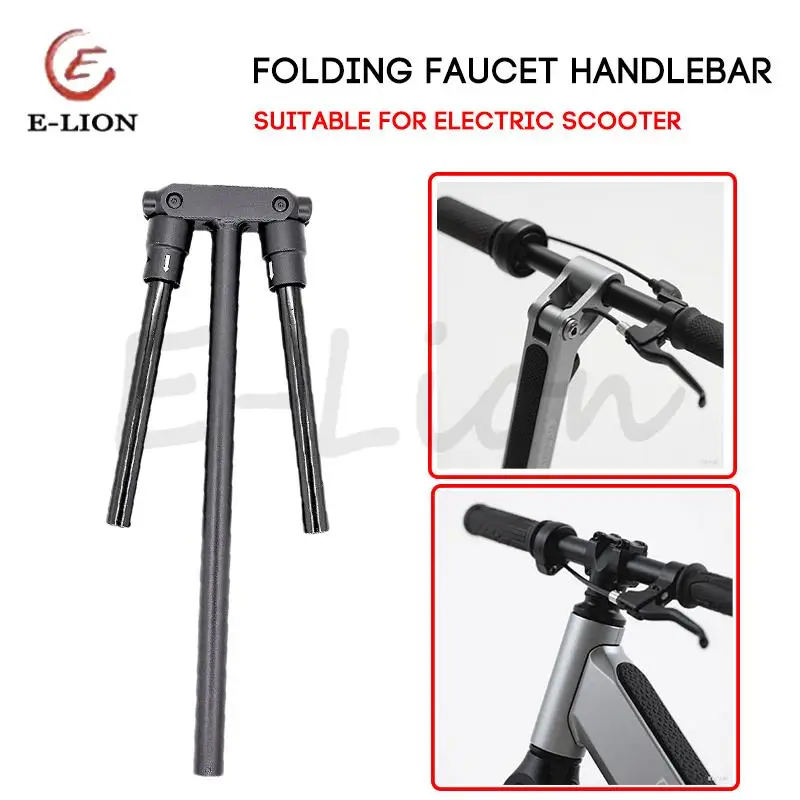 

8Inch 10 INCH Electric Scooter Handle Bar Folding T Shape For Kugoo Speedway Grips Replacement Refitted Parts
