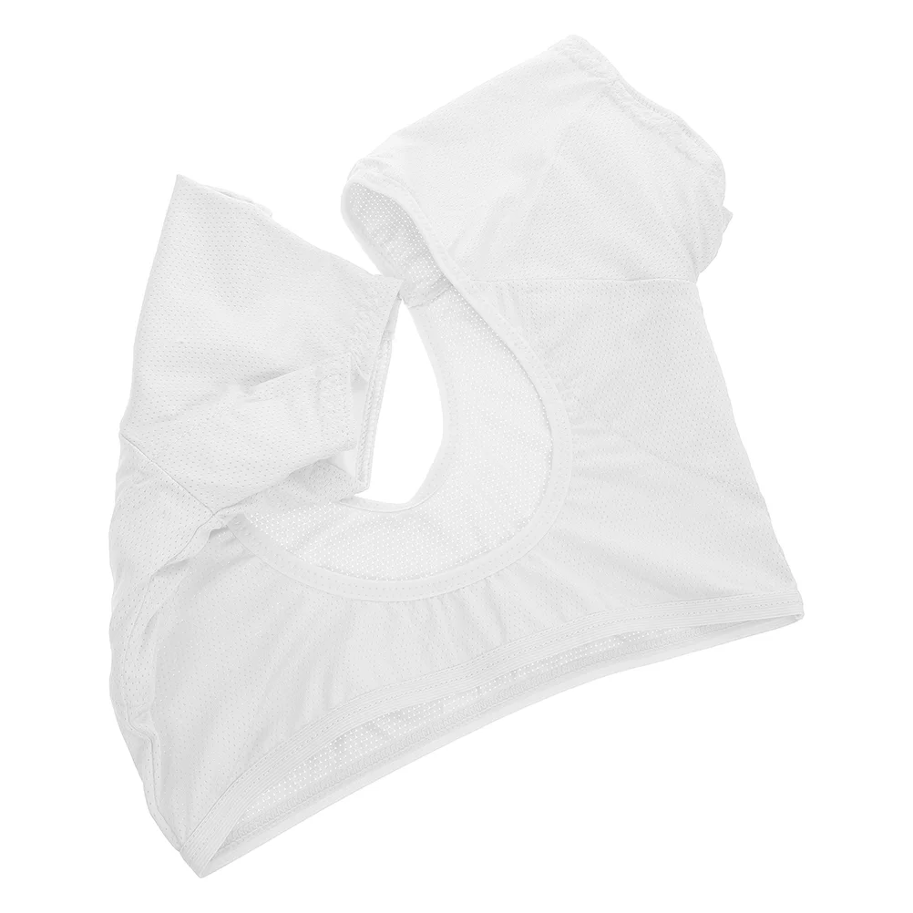 Underarm Shields Perspiration Pads Sweat-absorbent Cotton Womens Vest Short Sleeve Vests