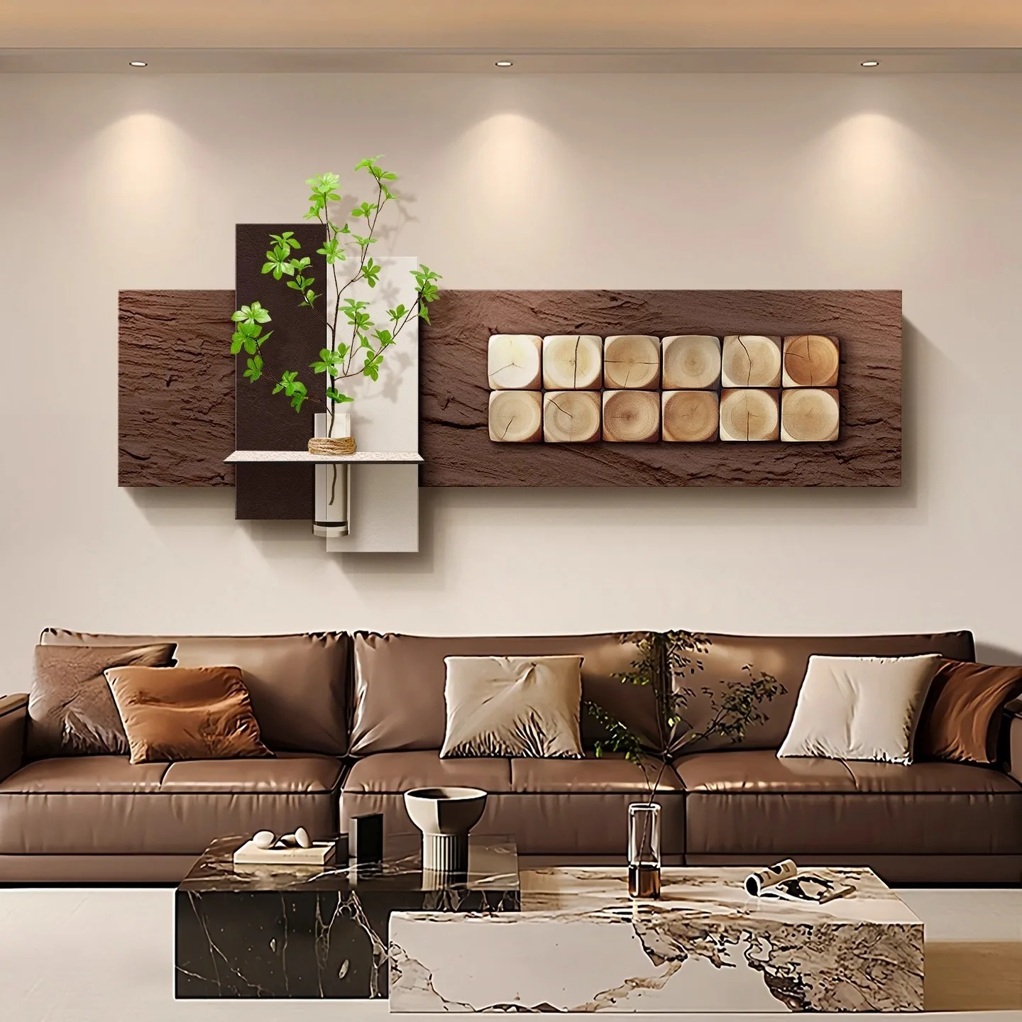 

Living Room Background Wall Light Modern Luxury Art Wall Lamp Restaurant Aisle Stairs Creative Decorative Lamp Painting