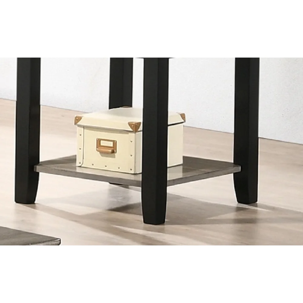 Simples e moderno olhar de madeira 1pc mesa final sala estar sofá mesa lateral madeira de borracha maciça