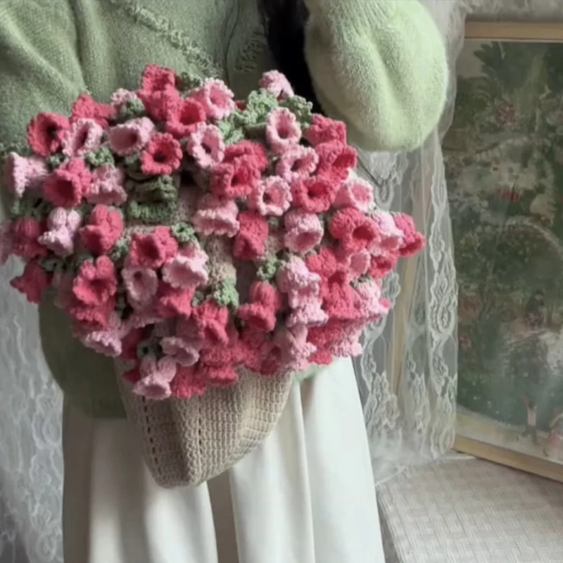 Selimut Buket Mawar 5 Untai Paket Bahan Diy Buket Mawar Selimut Buatan Tangan Selimut Bunga Kubus Barang Buatan Tangan Belum Selesai