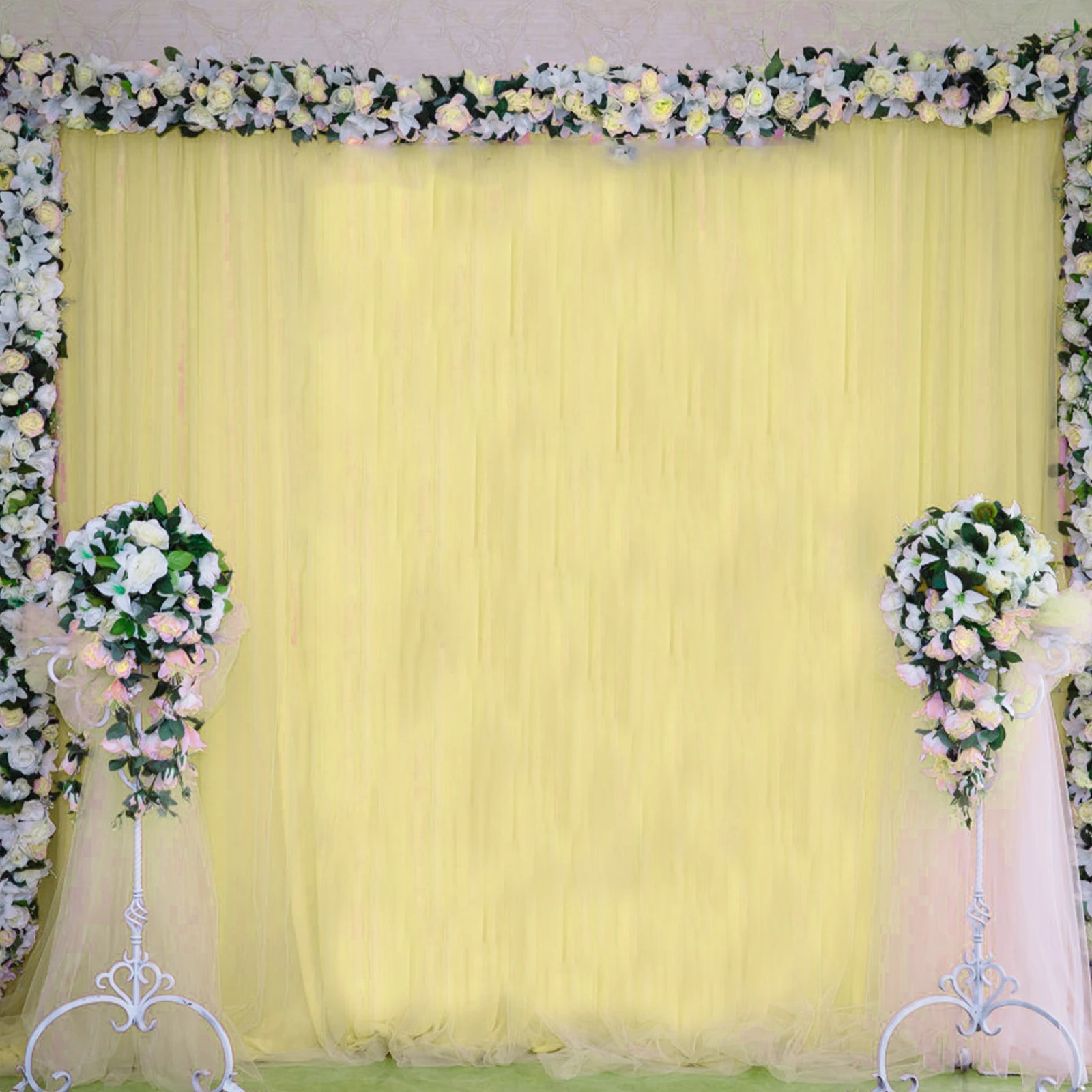 

Wedding Room Decoration Veil Reception Decorations Ribbons Party Gauze Decorative Packaging