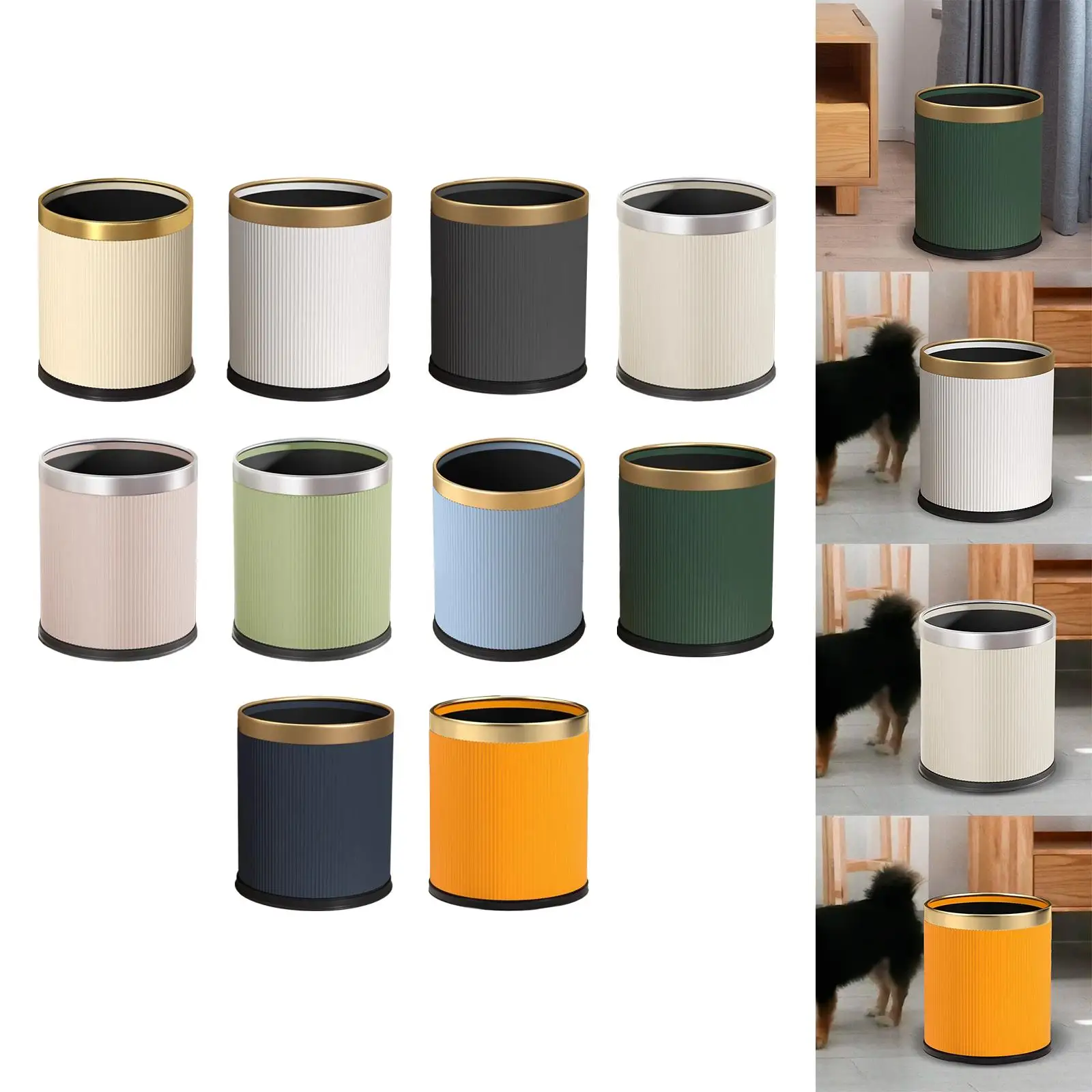 

Открытый верхний мусорный бак, кухонный мусорный бак, ведро для мусора, деревенский мусорный бак большой емкости