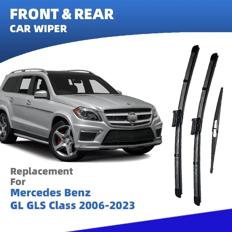 LHD Vorne Hinten Scheibenwischerblatt Für Mercedes Benz GL GLS Klasse X164 X166 X167 2006 - 2023 Windschutzscheibe Fenster Zubehör