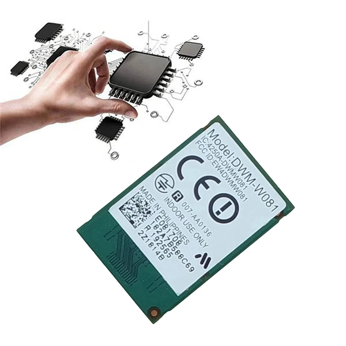 AD41-Dwm W081 لوحة واي فاي لاسلكية لـ Wii U Pad استبدال الدائرة المتوافقة مع بلوتوث Wiiu Pad