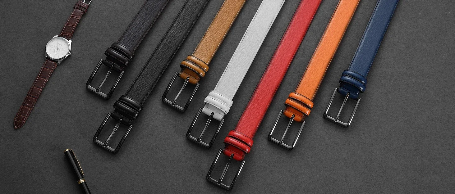 Men's High-quality Genuine Leather Long Needle Buckle Metal Automatic Buckle Men's Belt Strap Men's Fashion Classic Design