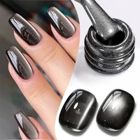 WS-esmalte de uñas de Gel magnético de gato de cristal negro, estilo Punk, manicura, Varnis, Gel semipermanente para suministros de uñas de invierno