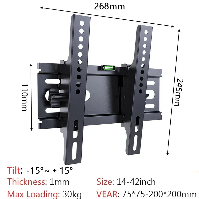 Universal Fixed TV Wall Mount Bracket  for Most 14-42\