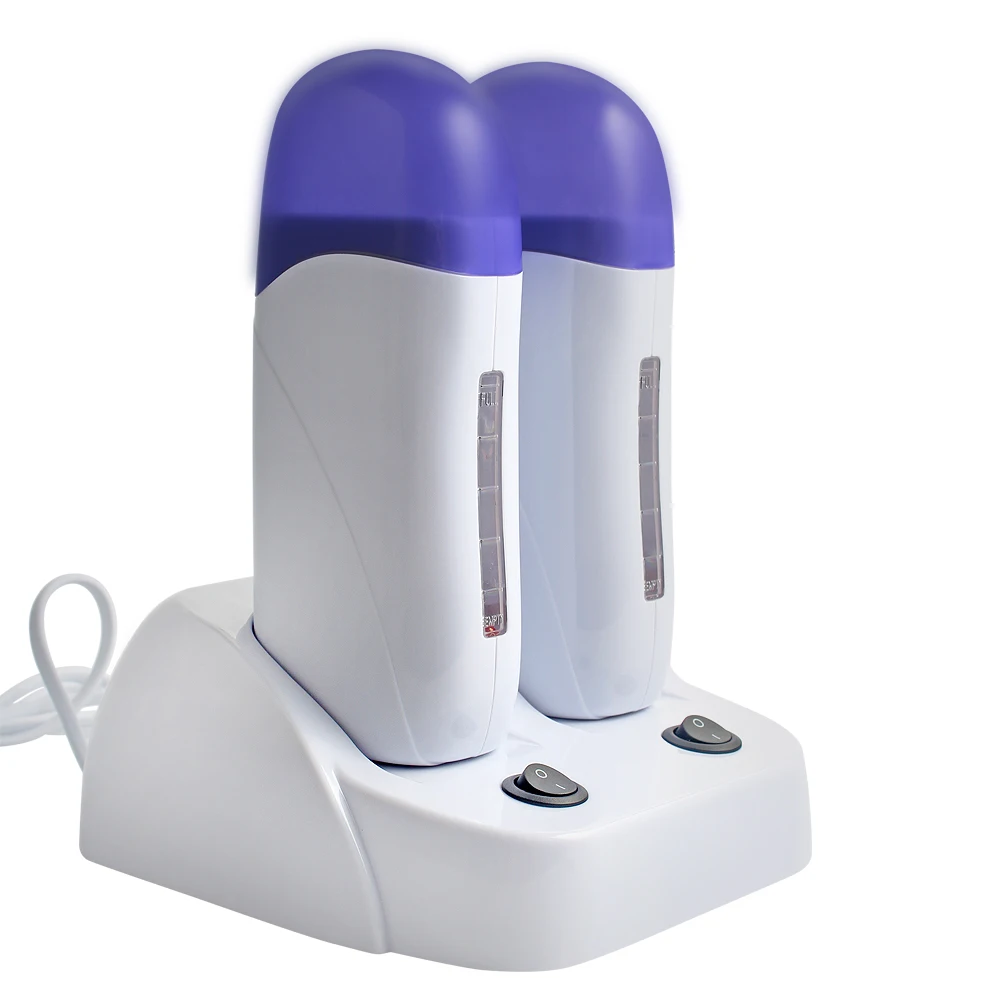 Free Shipping Full Body Hair Removal Care Double Machine Double Seat Depilatory Wax Machine Hair Removal Hot Wax Machine