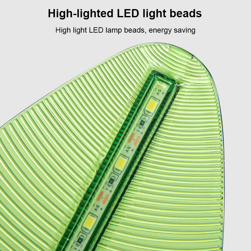 Aquarium Clip On Lights Banana Leaf Shape Ecological Clip Lamps USB Energy Saving LED Portable Fish Tank Decor Plant Lamps