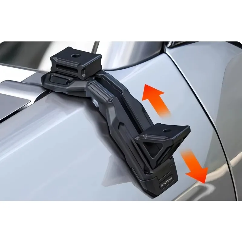 Car A-pillar Spotlight Bracket Fit for BYD Leopard 5 Denaza B5 2025 Auto Hood Auxiliary Searchlight Bracket Car Upgrade Parts