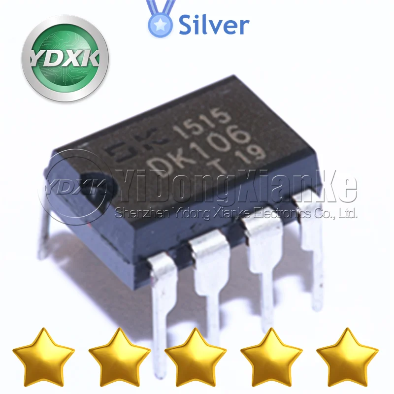 DK106 SOP8 Electronic Components DG419DY-T1-E3 DG419LEDY DG469EY-T1-E3 DG642DY DGD2181S8-13 New Original DHNF-04F-T-V-T