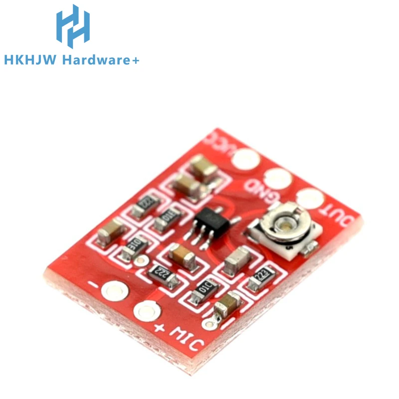 Max4466 Electret Microfoon Voorversterker Module Met Ssm2167 Voice Compressie Amp Geluidsversterker Board