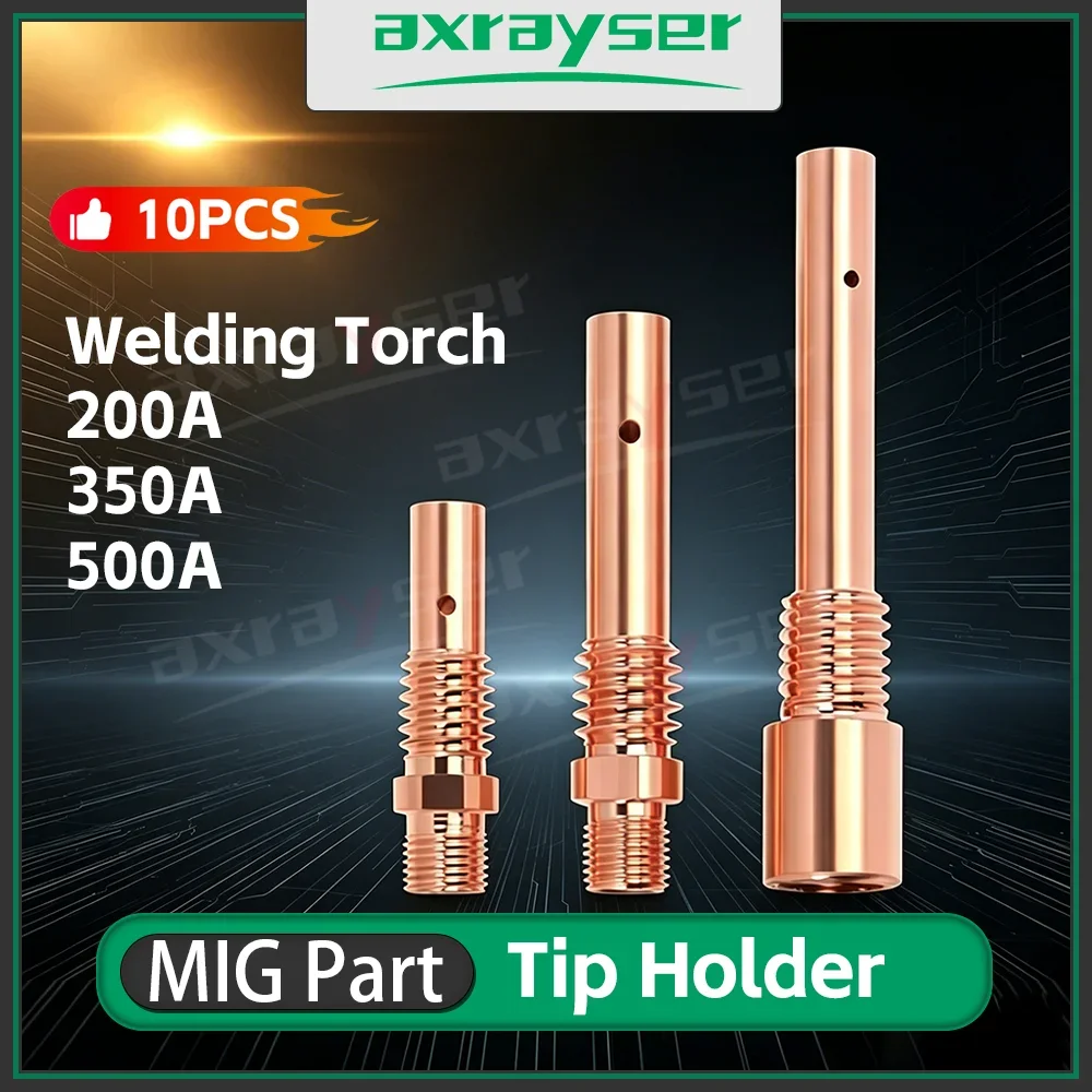 5/10 Pcs MIG MAG GMAW Tip Holder OTC Passonic 200A 350A 500A MIG Welder Welding Robot Tip Holdrer for MIG MAG GMAW Parts
