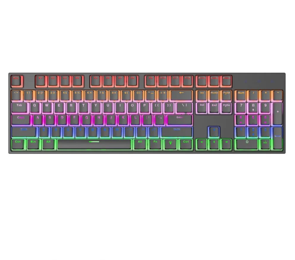 for Standard Size 104 Keys Pink Color Clavier Teclado Game PC Computer Keyboard Wireless Gaming Mechanical Keyboard