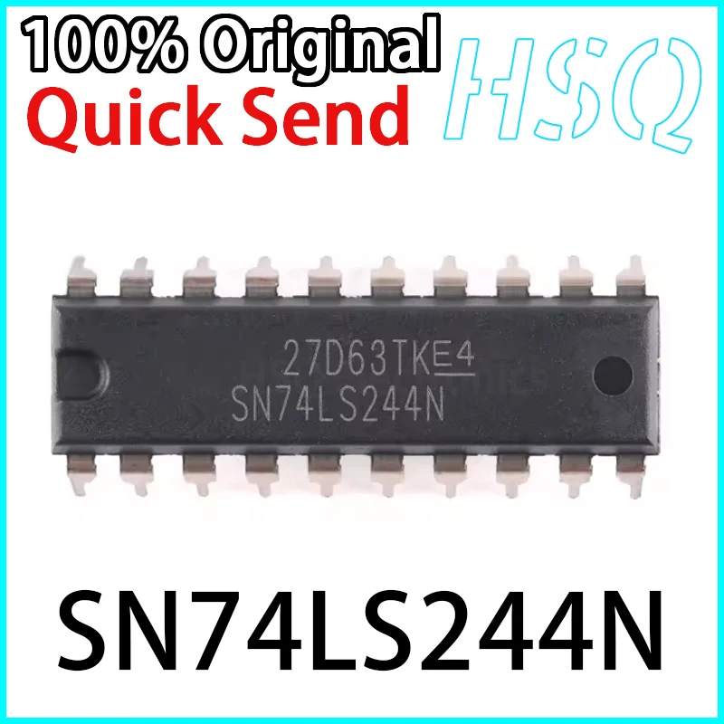 

1PCS Original SN74LS244N 74LS244N PDIP-20 Eight Way Buffer and Line Driver Chip