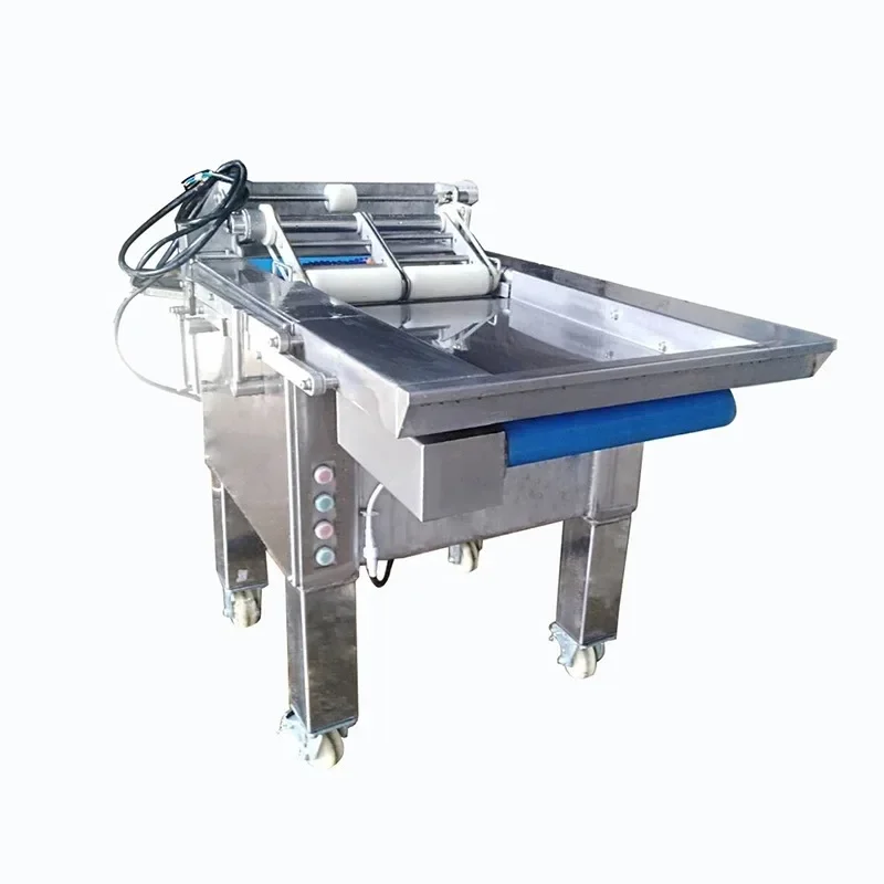Fully automatic fish skin removal machine, fish skin removal machine, commercial fish skin removal machine equipment