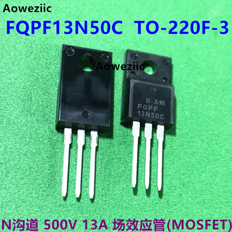 FQPF13N50C TO-220F-3 13N50 N channel 500V 13A MOSFET original