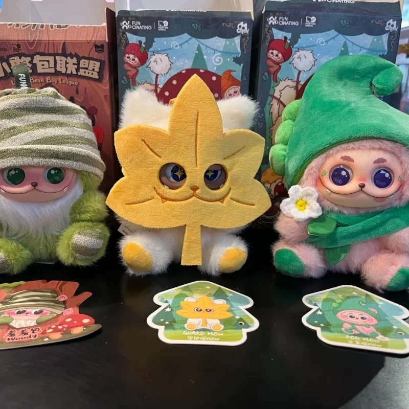 

New Gismow Fantasy Forest Friends Series Blind Box Gismow V2 Cute Vinyl Plush Doll Bag Pendant Mystery Box Figure Doll Toys Gift