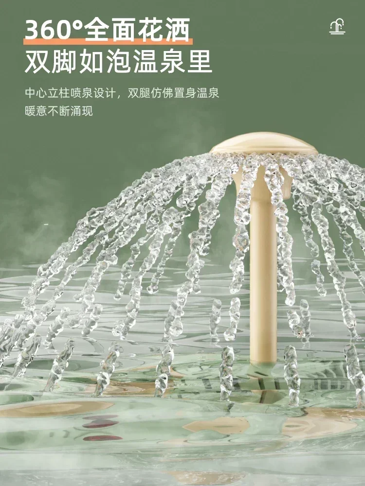 Automatic Thermostatic Foot Tub Feet Spa Bath Massager Electric Bucket Tropical Massage Home Health Massag Detox Machine Heating