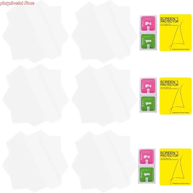 E8BA 2 / 6PCS Écran Protector Gaming Machine Soft Film For Paradise Screen Film Film Film Film Easy Installation