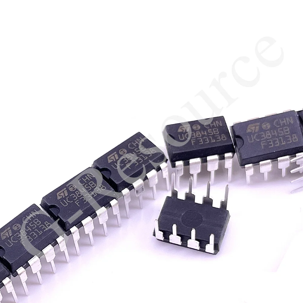 (10 sztuk) UC3845BN UC3845 DIP-8 UC3845B SOP8 3845 wysoka wydajność tryb Currect Pwm Controoler 100% nowy oryginalny