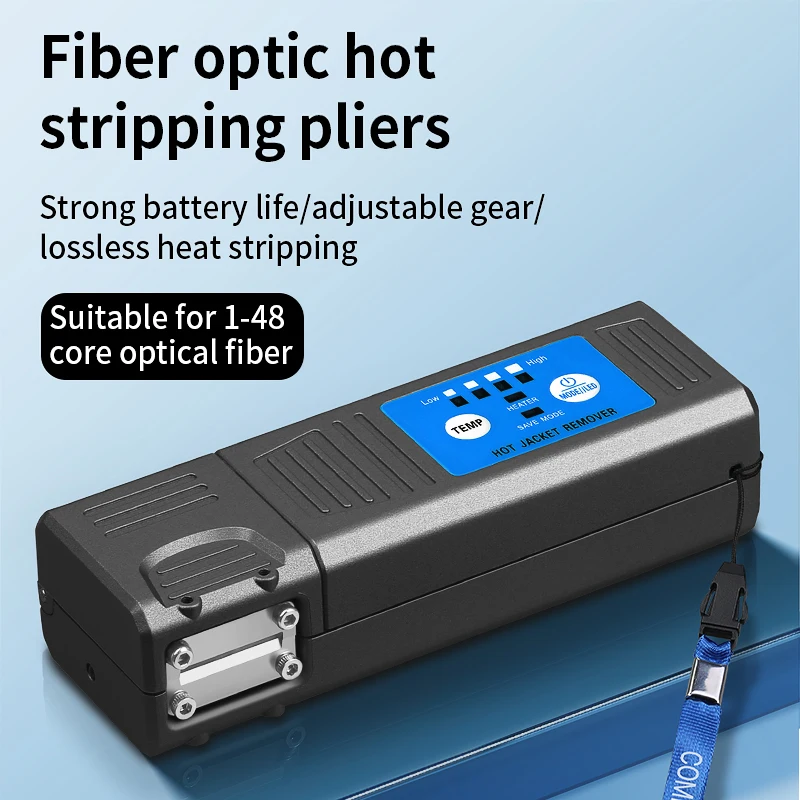 COMPTYCO AUA-M8/M9 Fiber Optic Thermal Stripper Plier Heated Fiber Multi Core Cable Wire Stripping Ribbon Fiber Hot Slitter Tool