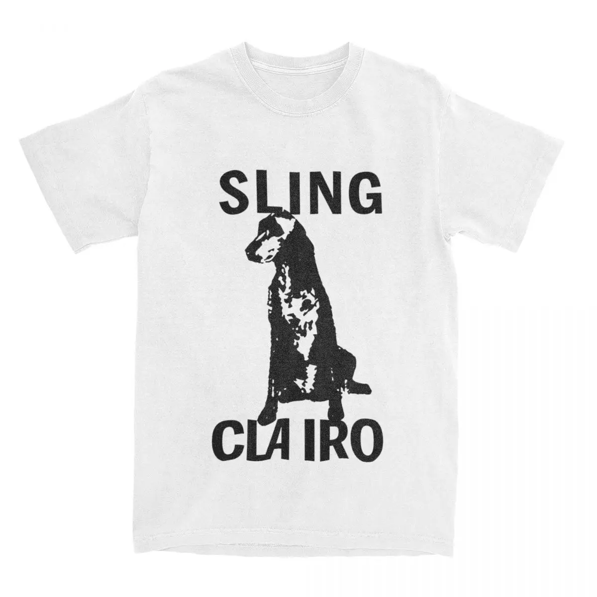 Men Women's Sling Clairo Dog T Shirts 100% Cotton Tops Unique Short Sleeve O Neck Tee Shirt Plus Size T-Shirt