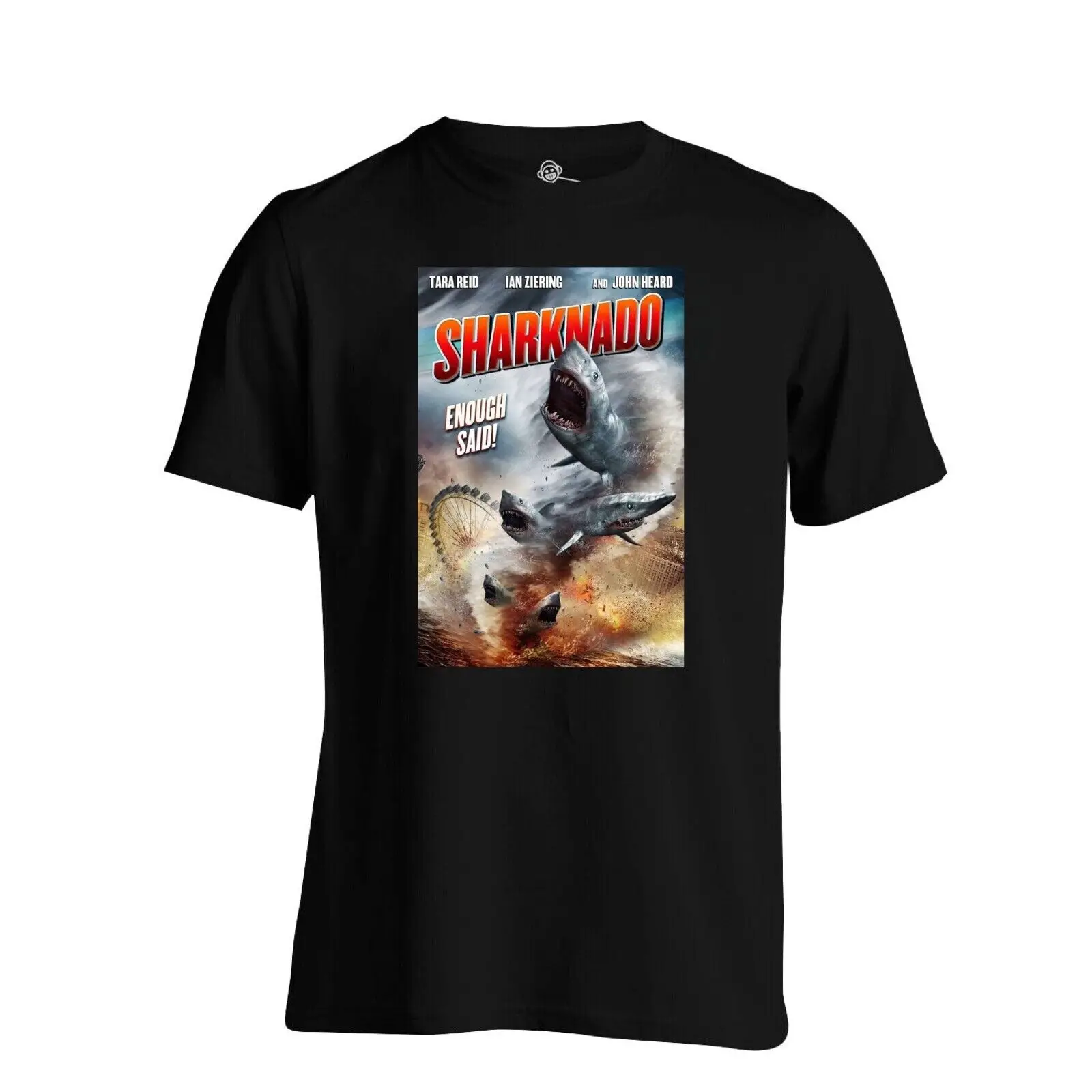 Sharknado 2013 T Shirt Classic Movie Film Poster Print