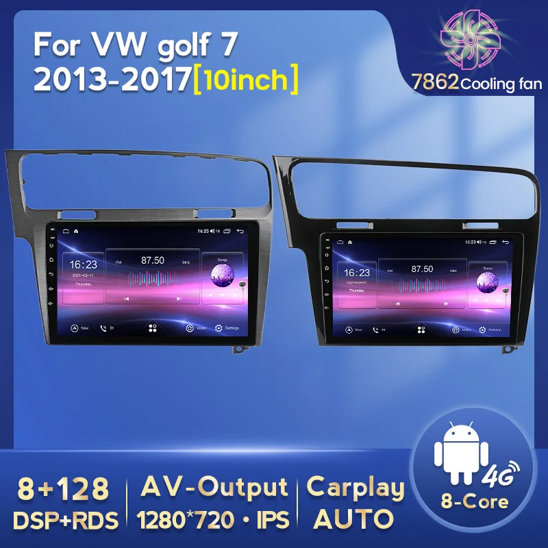 Navifly Android 11 Car Radio for VW Golf 7 2012-2020