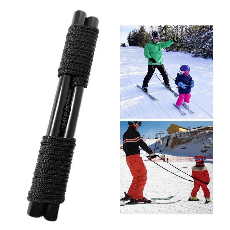 40cm Ski Tractions Rope Skating Training Safety Strap Handle Removable Leashes for Children