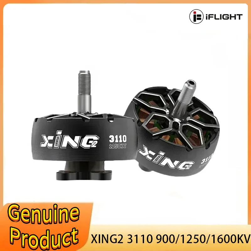 XING2 3110 Brushless Motor 1600KV 1250KV 900KV 6S 8S 5mm Titanium Shaft for IFlight RC FPV Cinelifter X8 Pro Drone