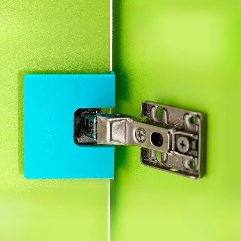 2mm Door Panel Gap Quick Adjustment Piece Cabinet Hinge Installation Fixed Plate Woodworking Magnetic Limit Spacer Mounting Tool
