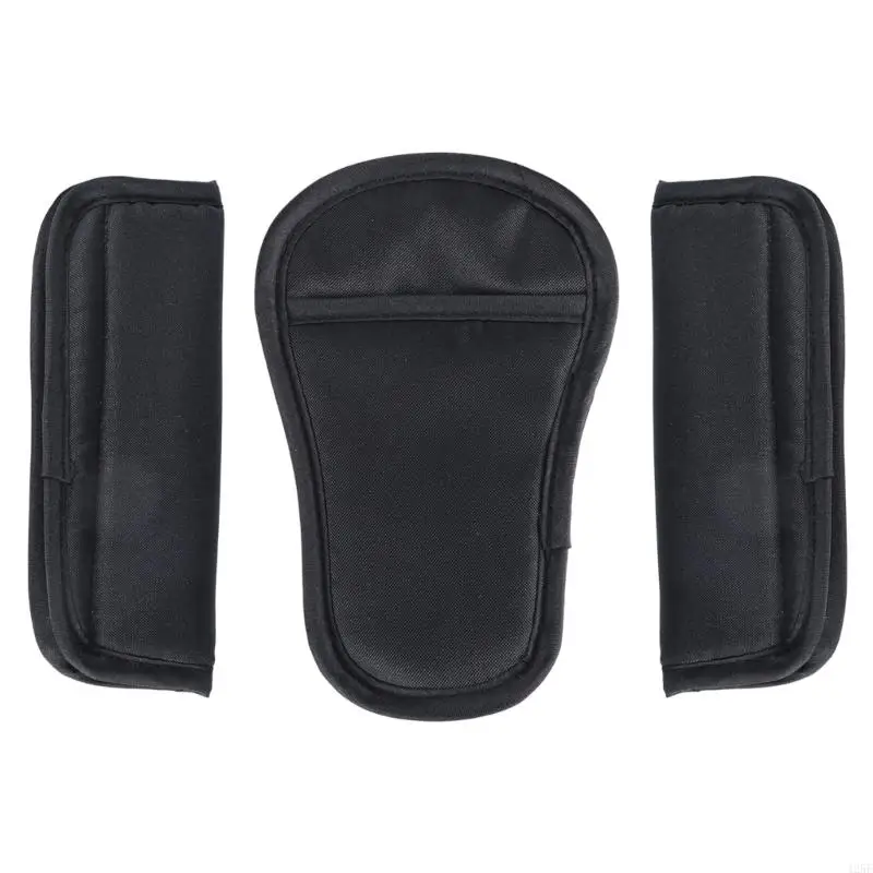 

Secure & Easy to Use Infant Shoulder Pad Ergonomical Stroller Shoulder Cover set 425F
