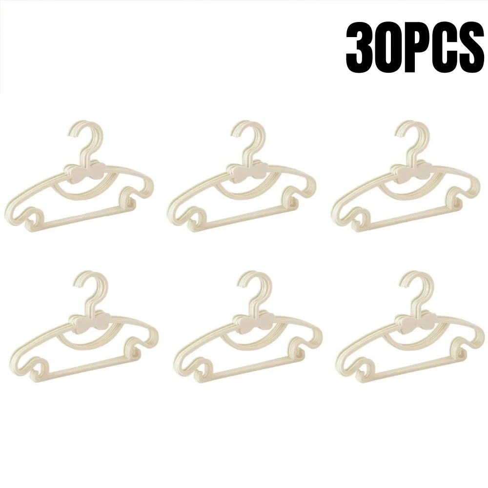 5-50 Stuks Baby Hangers Plastic Kinderkleding Opslag Hanger voor Kwekerij Kinderen Hangers Peuter Baby Draagbare Jassen Thuis rek