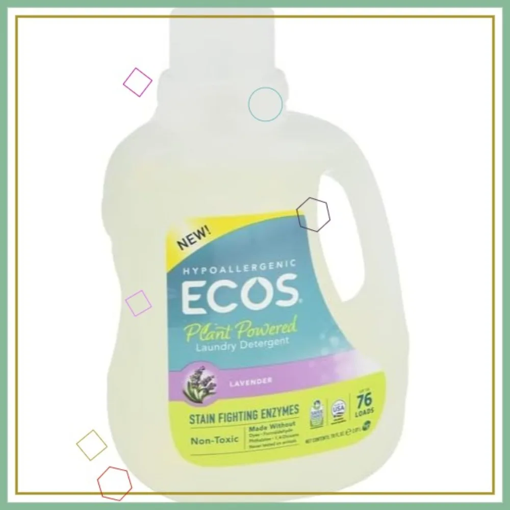 

Plant-Powered Lavender Laundry Detergent, 70 Ounce - Eco-Friendly & Hypoallergenic for Sensitive Skin Families