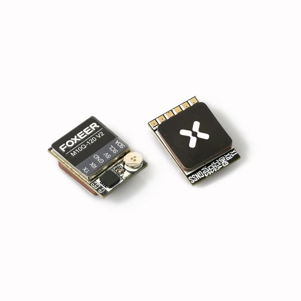 

FOXEER M10Q V2 120/180/250 GPS IST8310 GPS-модуль с двойным протоколом и компасом, входное напряжение 5В для RC FPV дронов