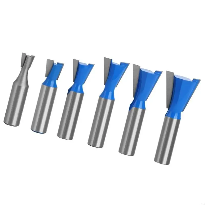 

6PCS Hardened cementite Comb Milling Cutters Set For Accurate Woodworking And Furniture Assembly 87HA