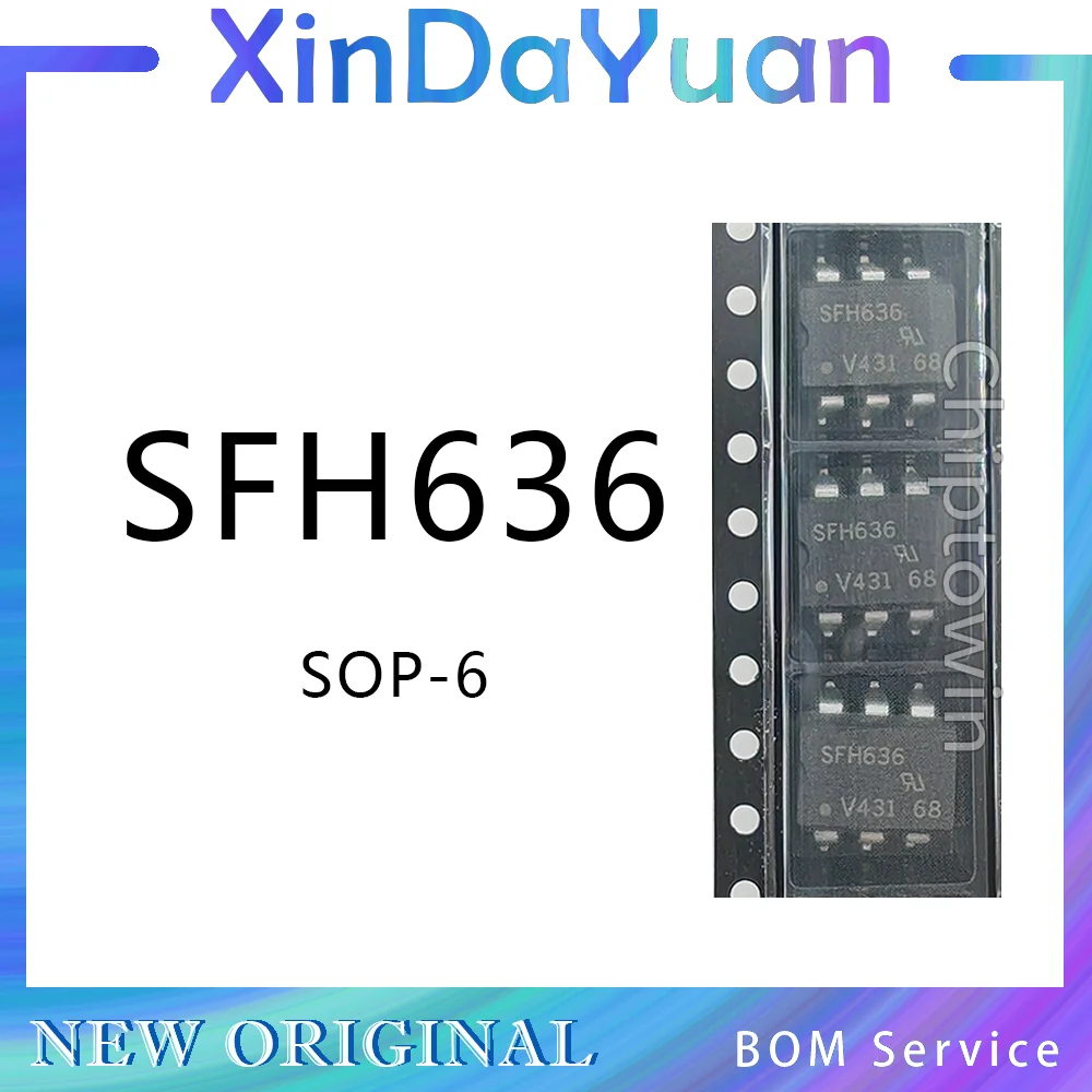 1 pc 10 pcs SFH636  SOP-6 Rare High Speed Optocoupler