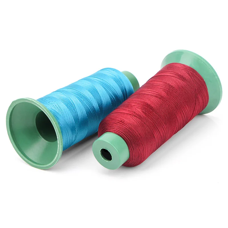 High-strength sewing machine thread with elasticity for curtains clothing sofa cushions leather bright silk sewing thread