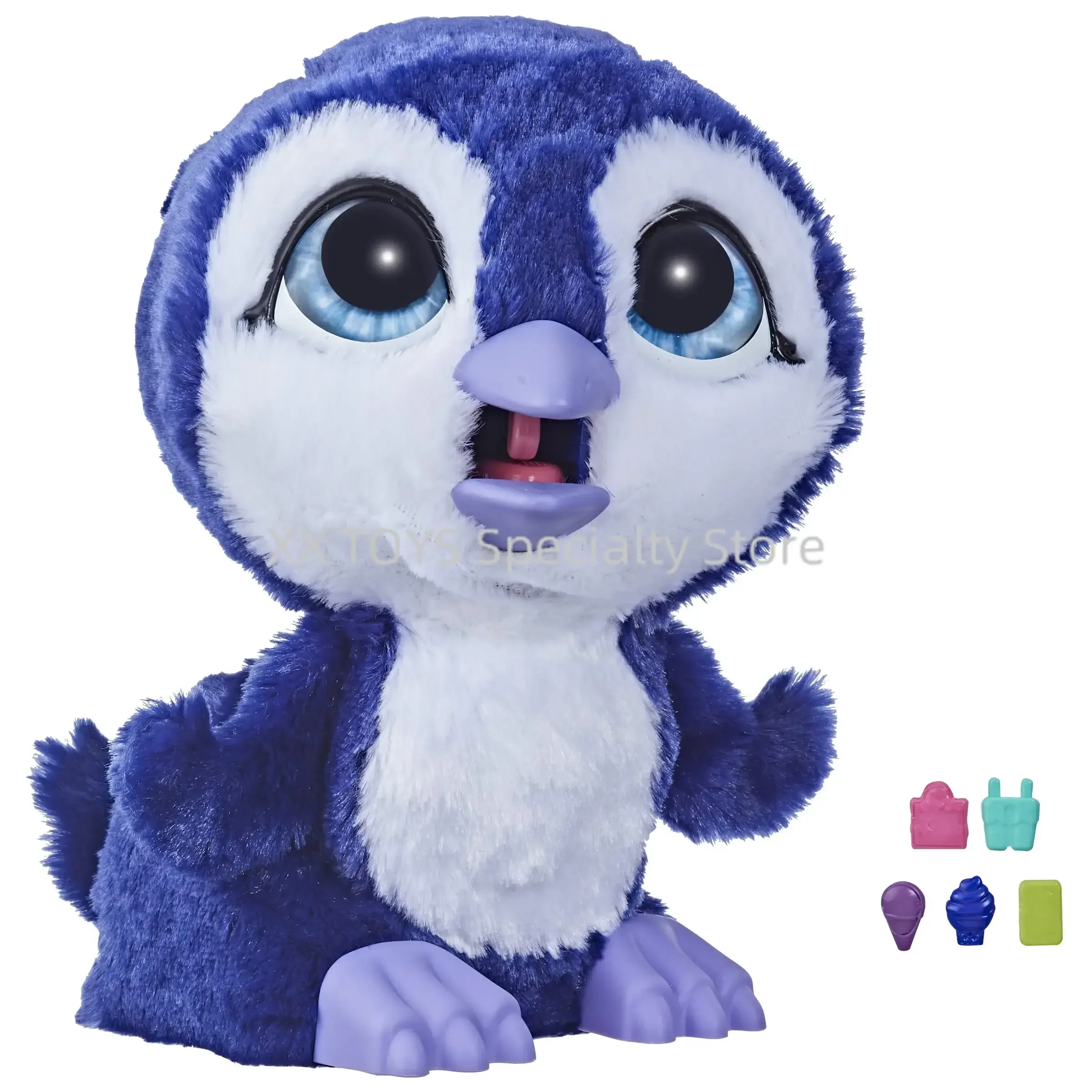 FurReal Lil' Wilds Lolly le léopard en peluche jouet doux Jammiecorn licorne interactif électronique animal de compagnie en peluche jouet pour filles cadeaux
