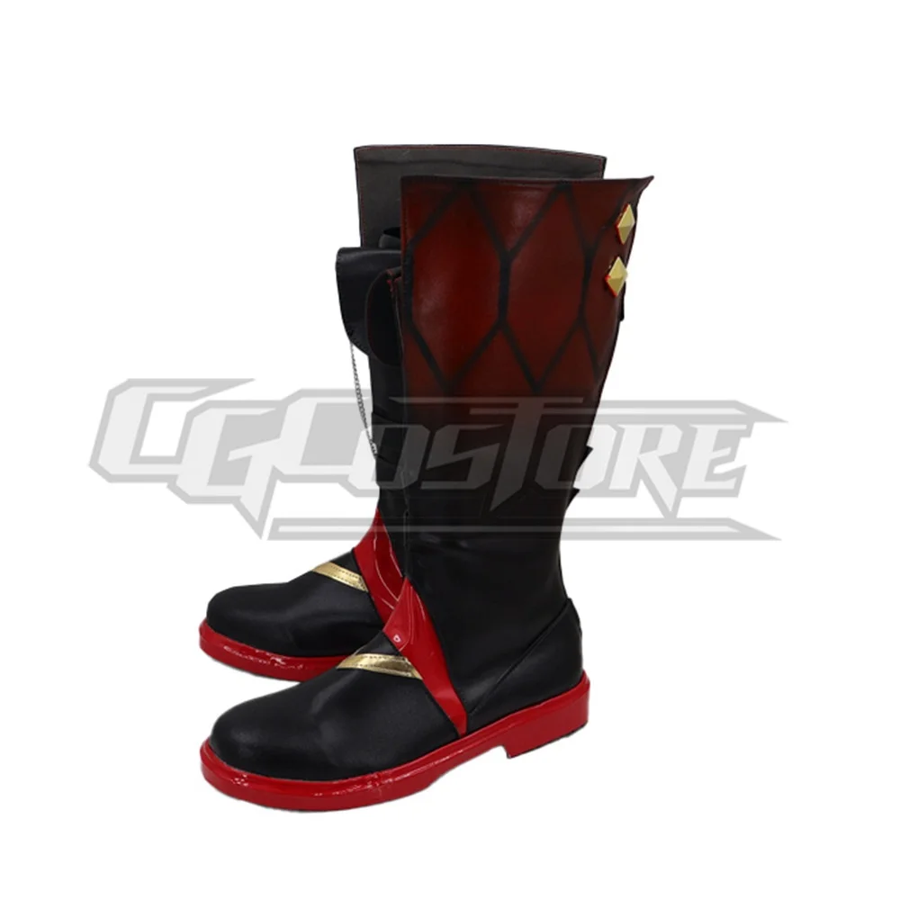 Genshin Impact Tartaglia Cosplay Schuhe für Männer Unisex Anime Charakter Kostüme Schuhe Kostenloser Versand ACS-6443