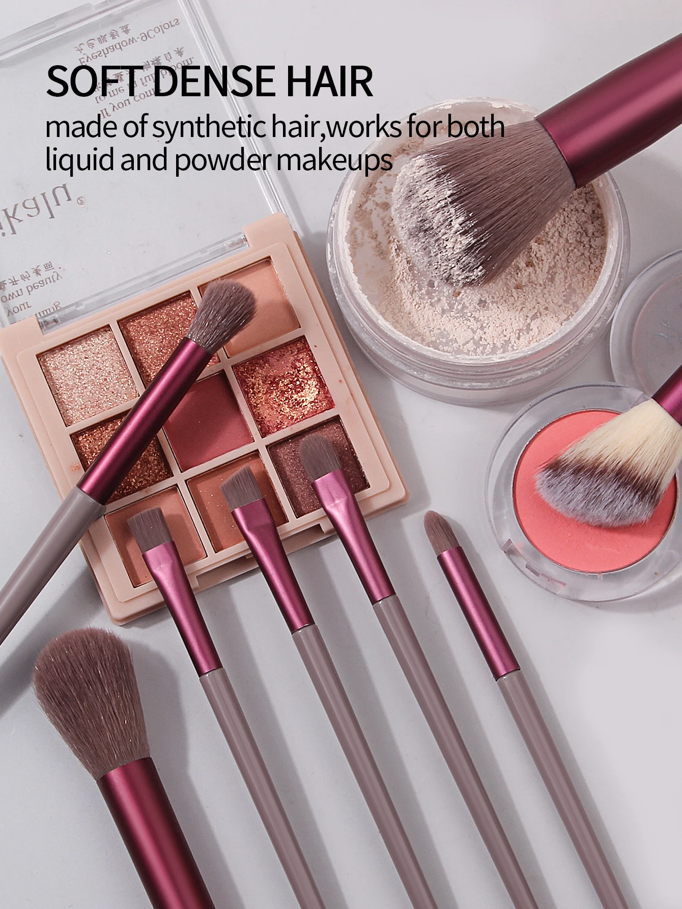 13 pezzi set di pennelli per trucco professionale fondotinta morbido e soffice ombretto correttore pennello per fard Kabuki strumento di bellezza per donna